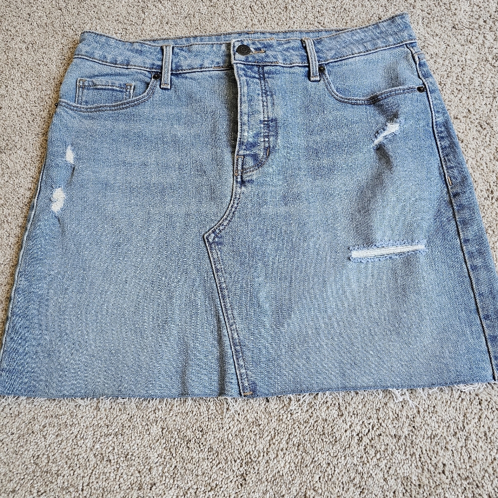 Denim skirt